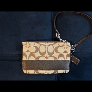 Coach Little C wristlet